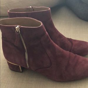 Massimo Dutti suede ankle boots